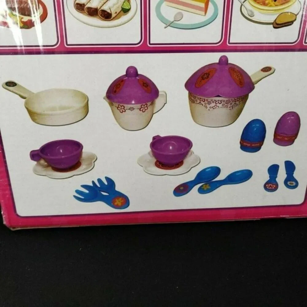 Funskool Cooking Set Playset Creative Play Kitchen Pretend Kid Dishes‎ Toy New